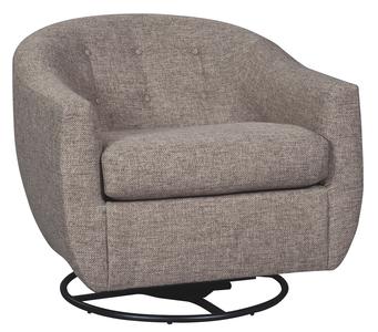 Upshur - Taupe - Swivel Glider Accent Chair Real Sale Online