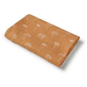 Bronze Palm Organic Muslin Wrap Pay With Visa