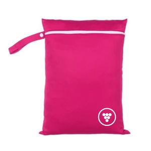 Wet Dry Zippered Swimwear Swimsuit Bag 12" x 16",  Hot Pink Cheap Sale 2025