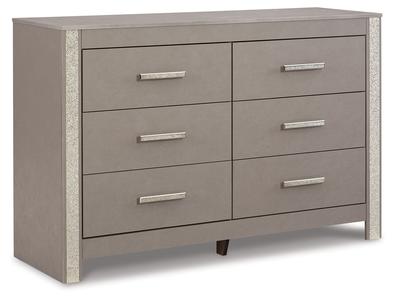 Surancha - Gray - Six Drawer Dresser Recommend For Sale