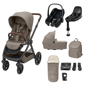 Maxi-Cosi Oxford 9pc Select Travel System in Truffle Release Dates Sale Online