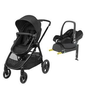 Maxi-Cosi Zelia Luxe Cabriofix i-Size & Base Travel System in Twillic Black Sale Footlocker Pictures