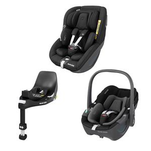 Maxi-Cosi Pebble 360, Pearl 360 & Familyfix 360 Base Bundle - Black Cheap Sale 2025