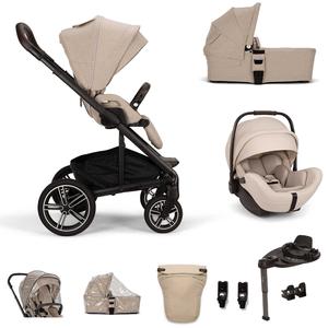 Nuna MIXX Next & ARRA Flex & BASE Curv Bundle in Biscotti For Sale Wholesale Pice