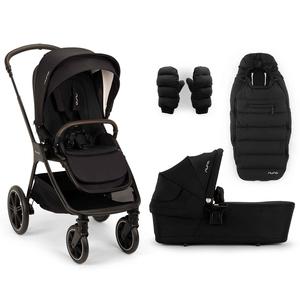 Nuna TRIV lx Pram & Winter Set in Caviar Cheap Pirce