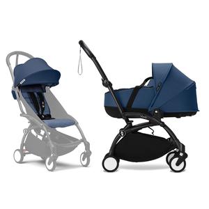 Stokke® YOYO³ Complete Pram - Black/Air France Blue Low Pice