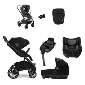 Nuna MIXX Next Generation CARI Bundle in Caviar Clearance 2025 Unisex