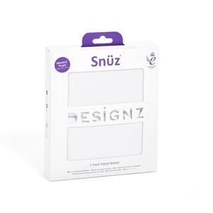 SnuzPod Moses Baskit Sheets in White New Online