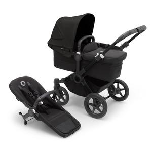 Bugaboo Donkey 5 Mono Complete Pushchair in Black/Midnight Black Fashion Style For Sale