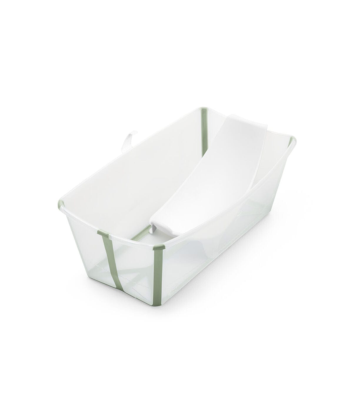 Stokke Flexi Bath® with Newborn Support in Transparent Green Free Shipping Perfect