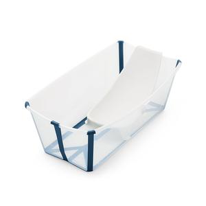 Stokke Flexi Bath® with Newborn Support in Transparent Blue Discount Tumblr
