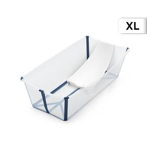 Stokke Flexi Bath® X-Large with Newborn Support in Transparent Blue Cheap Sale
