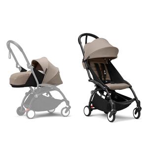 Stokke® YOYO³ Complete Stroller - Black/Taupe Big Discount Online