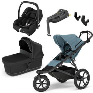 Thule Urban Glide 3 Maxi-Cosi Bundle in Mid-Blue Buy Cheap Eastbay