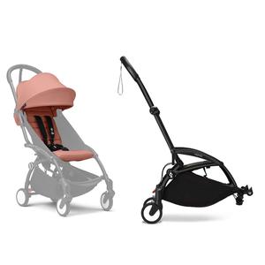 Stokke® YOYO³ Connect & 6M  Colour Pack Bundle Black Frame - Ginger Fast Delivery Cheap Online