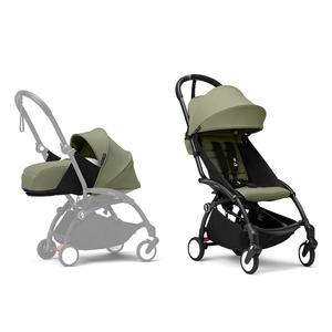 Stokke® YOYO³ Complete Stroller - Black/Olive Clearance Best Pices