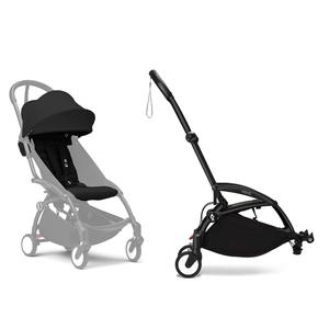 Stokke® YOYO³ Connect & 6M  Colour Pack Bundle Black Frame - Black Free Shipping Marketable