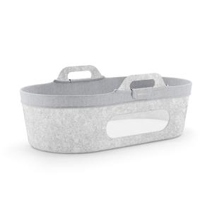 SnüzPod Moses Baskit Liner in Dark Grey Marl Free Shipping Classic
