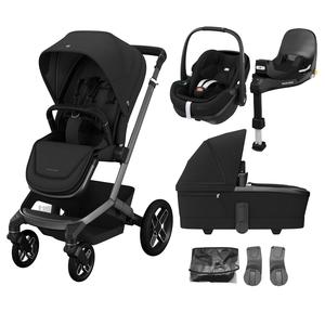 Maxi-Cosi FAME Travel System (Pebble 360 Pro 2 & Base KIT) in Twillic Black Outlet Manchester