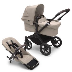 Bugaboo Donkey 5 Mono Complete Pushchair in Black/Desert Taupe Brand New Unisex