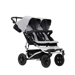 Mountain Buggy Duet V3 Double Pushchair Silver Cheap Sale With Credit Card