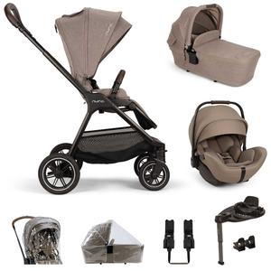 Nuna TRIV Next & ARRA Flex & BASE Curv Bundle in Cedar Outlet Best Sale