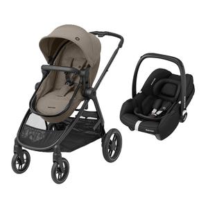 Maxi-Cosi Zelia Luxe Cabriofix i-Size Travel System in Twillic Truffle Outlet New Styles