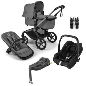 Bugaboo Fox 5 Renew Maxi-Cosi Travel System in Moon Grey With Credit Card For Sale