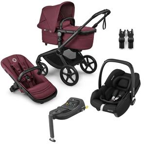 Bugaboo Fox 5 Renew Maxi-Cosi Travel System in Dark Cherry Cheap Pice Outlet Sale