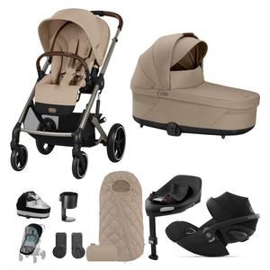 Cybex Balios S Lux Luxury Bundle in Taupe/Almond Beige Outlet 2025