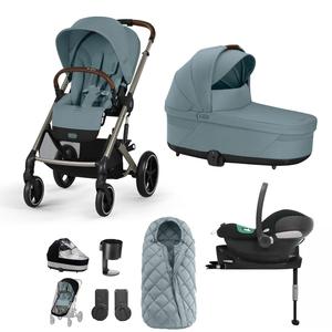 Cybex Balios S Lux Comfort Bundle in Taupe/Stormy Blue Cheap Sale Lowest Pice