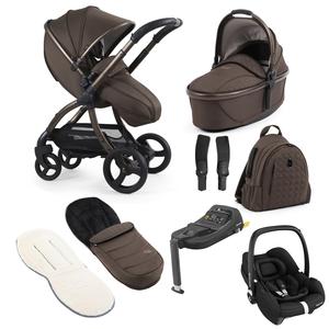 egg3 Luxury Maxi-Cosi Travel System Bundle in Chocolate Velvet Online Online Outlet Sale