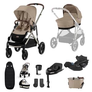 Cybex Gazelle S Luxury Bundle in Taupe/Almond Beige Store Online