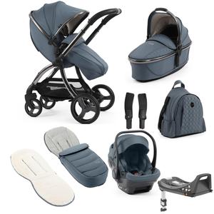 egg3 Luxury Travel System Bundle in Topaz Discount For Sale