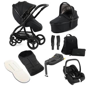 egg3 Luxury Maxi-Cosi Travel System Bundle in Houndstooth Black Authentic Cheap Pice