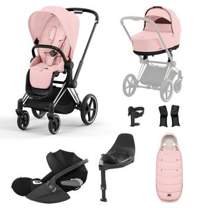 Cybex Priam Travel System With Cloud T in Peach Pink Amazon Online