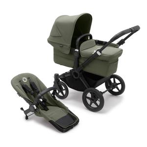 Bugaboo Donkey 5 Mono Complete Pushchair in Black/Forest Green Buy Cheap Manchester