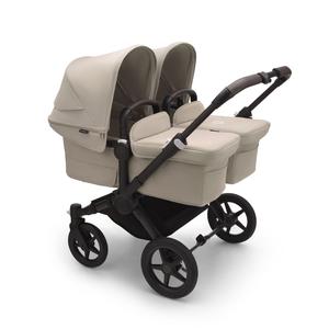Bugaboo Donkey 5 Twin Complete Pushchair in Black/Desert Taupe 2025 New Sale Online