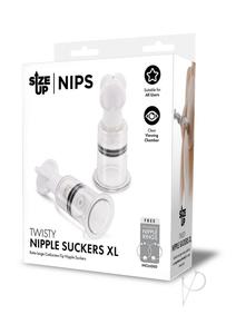 Su Twisty Nipple Suckers Xl Clr/blk Clearance Great Deals