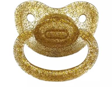 Gold Glitter Adult Pacifier 2025 New Sale Online