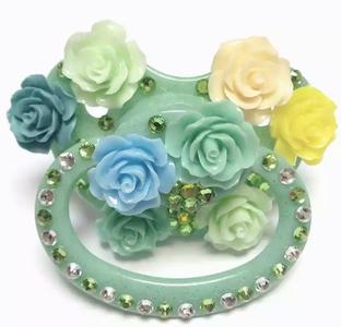 Floral Adult Pacifier Visa Payment For Sale