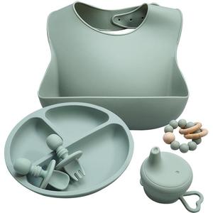 Deluxe Silicone Baby Feeding Set Shop Offer Cheap Pice
