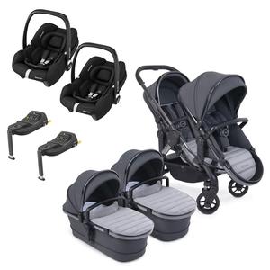 iCandy Peach 7 Twin Maxi-Cosi Bundle in Truffle Visit Online