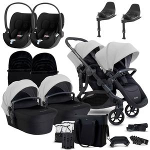 iCandy Orange 4 Twin Cybex Travel System in Glacier Sale High Quality