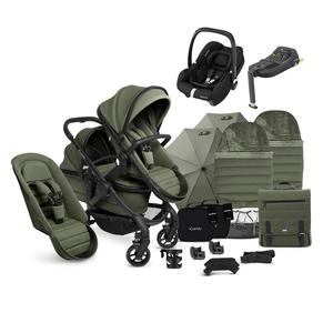 iCandy Peach 7 Double Complete Maxi-Cosi Travel System in Ivy Cheap Pices Authentic