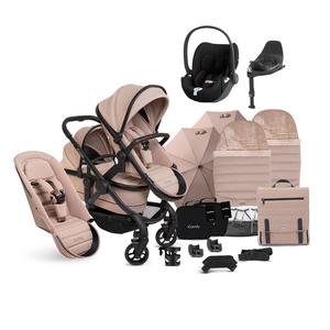 iCandy Peach 7 Double Complete Cybex Travel System in Cookie Outlet Cheap Pice