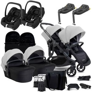 iCandy Orange 4 Twin Maxi-Cosi Travel System in Glacier Free Shipping Get Authentic