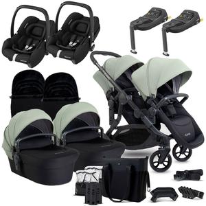 iCandy Orange 4 Twin Maxi-Cosi Travel System in Pistachio Shipping Discount Sale