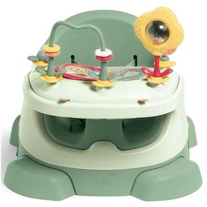 Mamas & Papas Bug 3-in-1 Floor & Booster Seat with Activity Tray in Eucalyptus Top Quality Cheap Pice