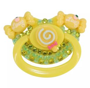 Yellow Candy Adult Pacifier Free Shipping With Paypal